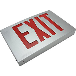 400WX-G3 Die-Cast Aluminum LED Exit with GUARDIAN G3