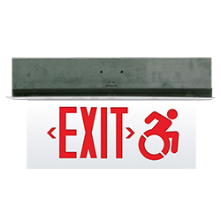 900EX Series LED Edge-Lit Exit Sign