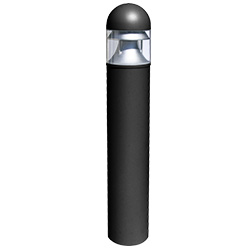 TLED-B Series Dome Top Bollard, 27W, 1012 Lumens