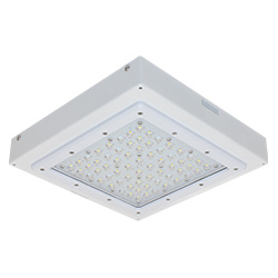 TLED-C/RC Series Surface/Recessed Garage Canopy, 21-72W, 2004-7309 Lumens