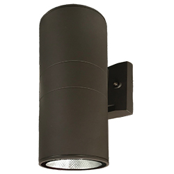 ELB Series Louvered Bollard with High Abuse Option, 18-35W, 966 Lumens